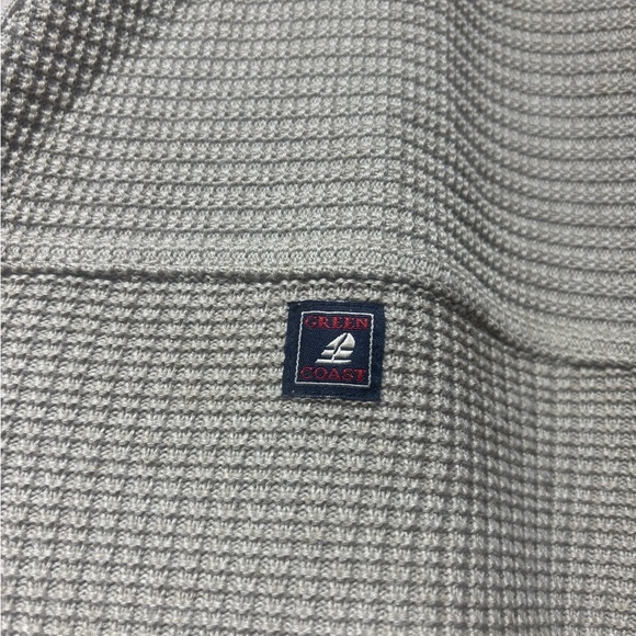 Green Coast Beige Wool Cardigan Sweater Men’s Large 48 Made in Italy EUC - Picture 2 of 7